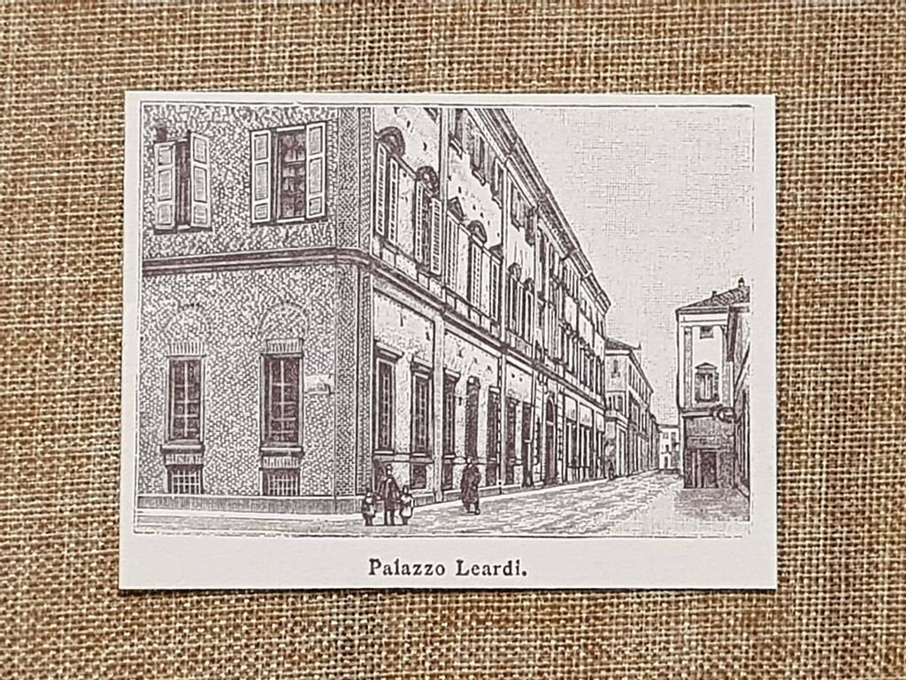 Casale Monferrato nell'800 Palazzo Leardi Piemonte