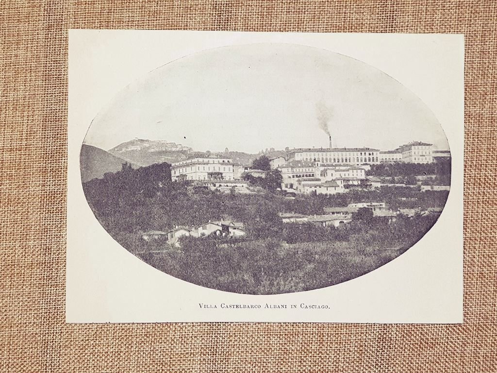 Casciago nel 1899 Villa Castelbarco Albani Varese Lombardia