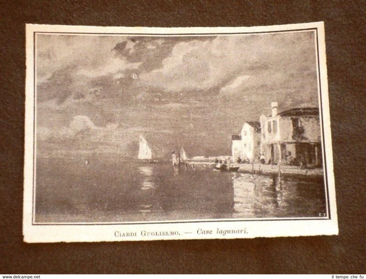 Case lagunari Quadro di Clardi Guglielmo