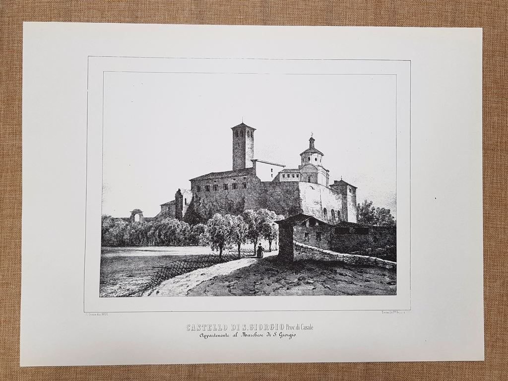 Castello di San Giorgio Casale Monarchia di Savoia E. Gonin … | Immagine principale