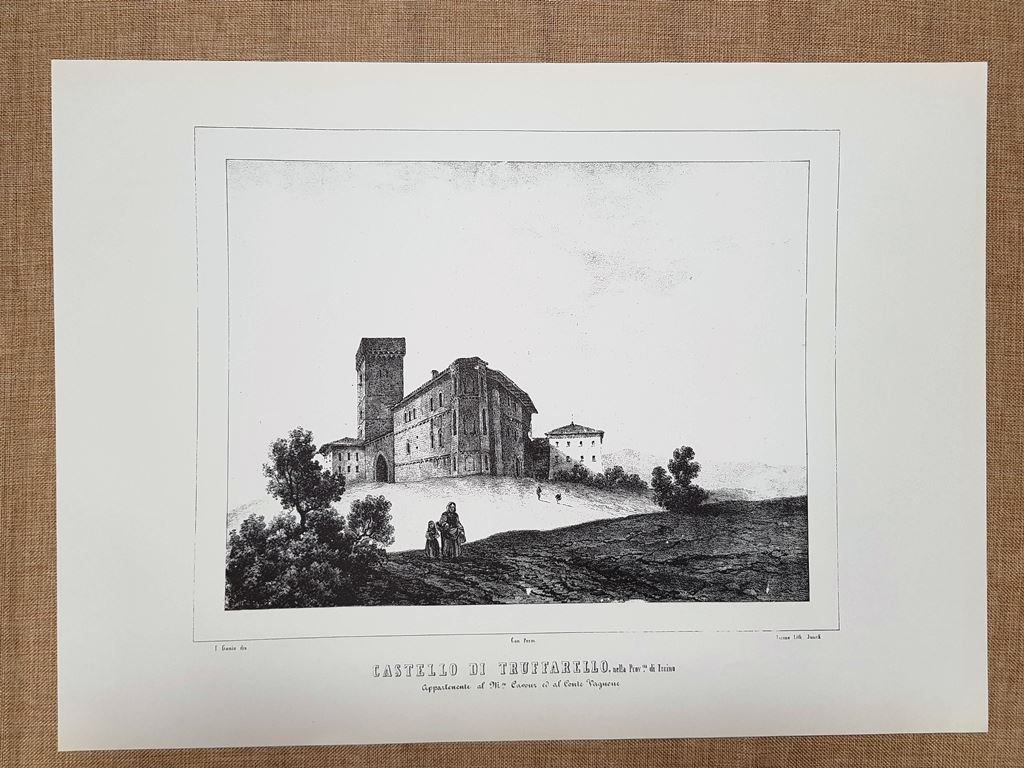 Castello di Truffarello Torino Monarchia di Savoia E. Gonin F.lli … | Immagine principale
