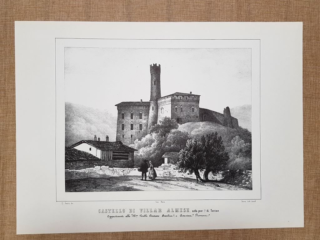 Castello di Villar Almese Torino Monarchia di Savoia Gonin F.lli … | Immagine principale