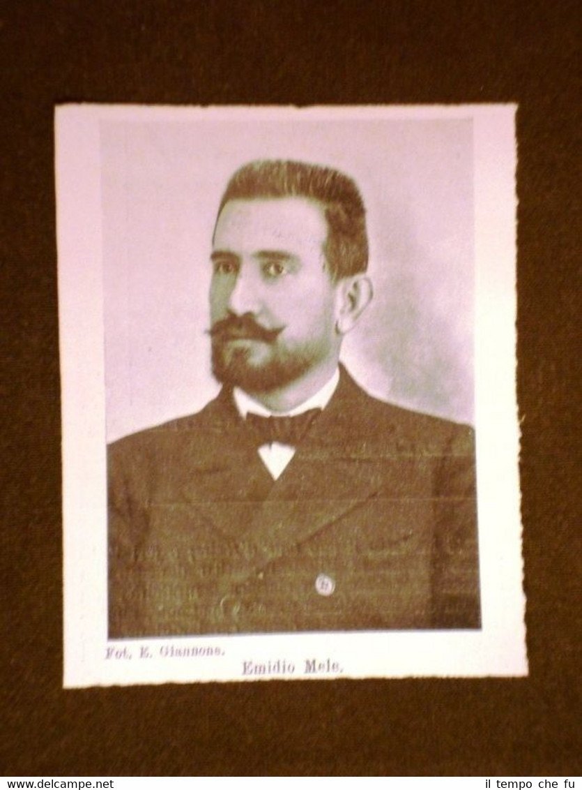 Cavaliere del lavoro nel 1902 Emidio Mele | Immagine principale