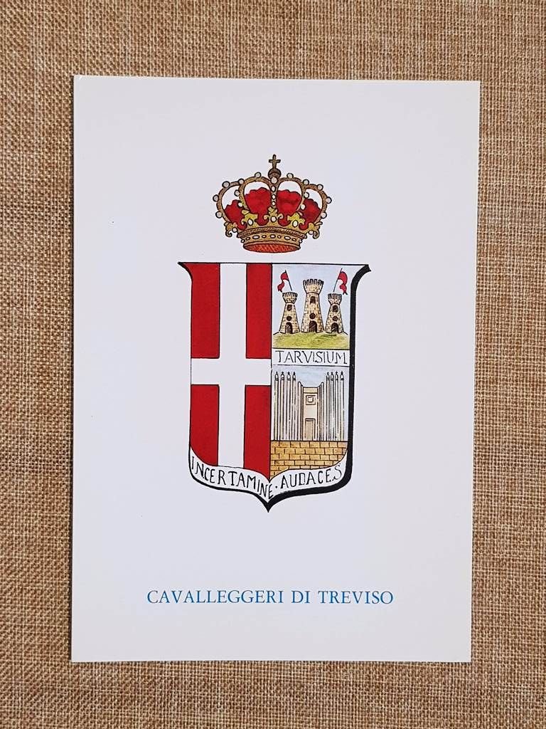 Cavalleggeri di Treviso Emblema o stemma araldico Reggimento di Cavalleria