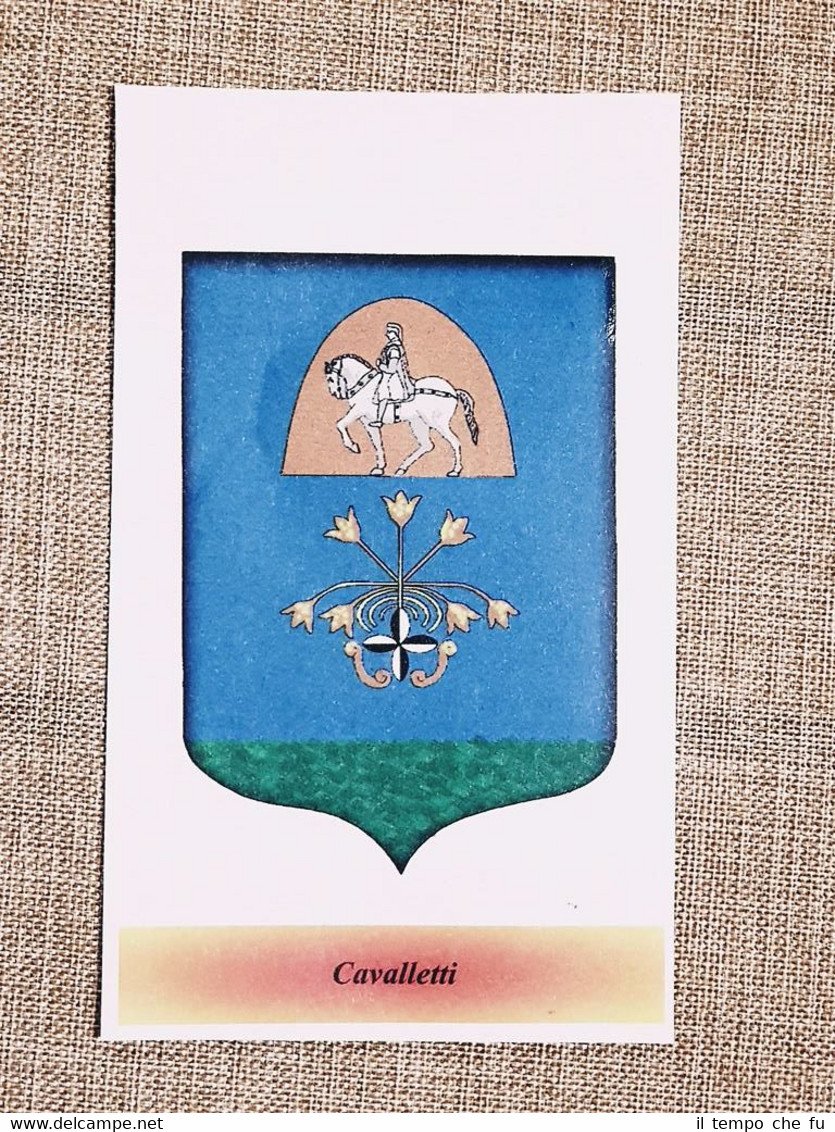 Cavalletti Famiglia nobile Stemma Annuario della nobiltà e Giornale araldico