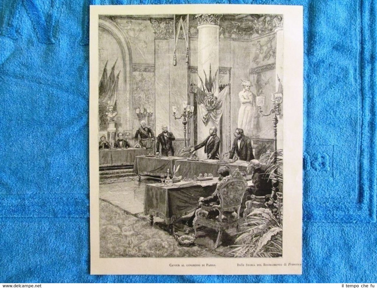 Cavour al Congresso di Parigi nel 1888 | Immagine principale