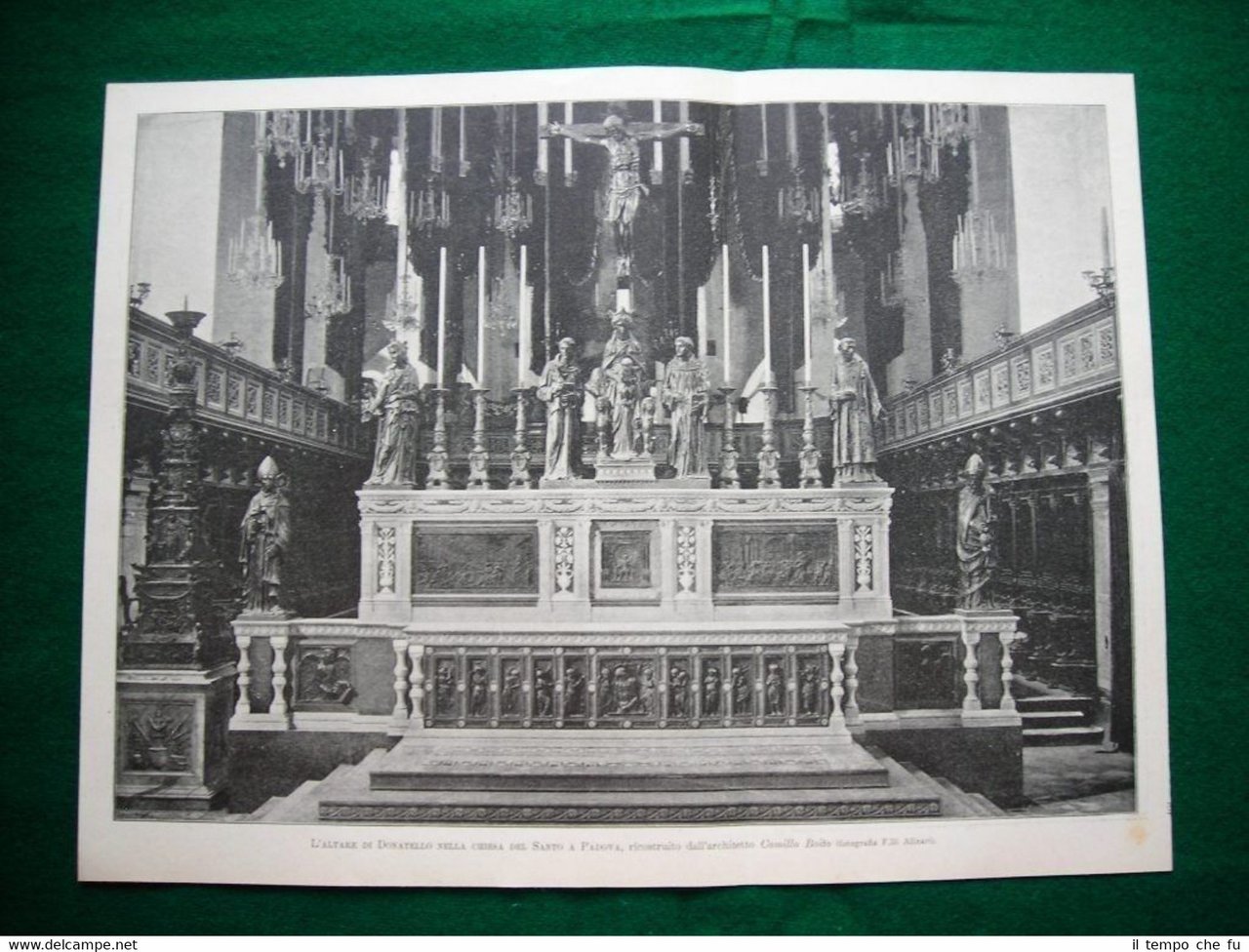 Chiesa Santo, Padova nel 1895 - L'altare di Donatello + … | Immagine principale