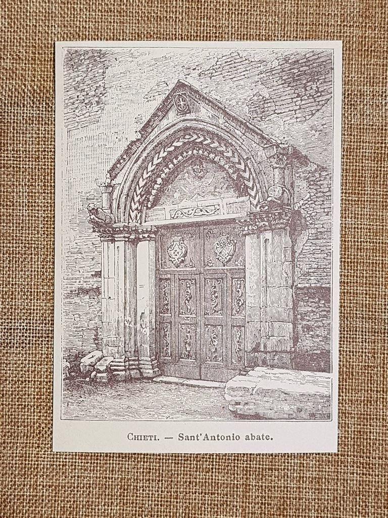 Chieti nell'800 Sant'Antonio Abate Abruzzo