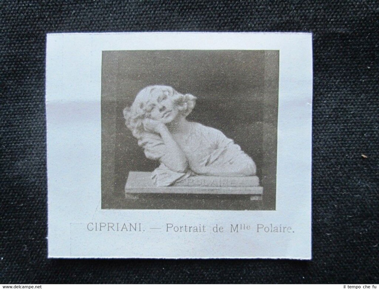 Cipriani - Ritratto della signorina Polaire Stampa del 1909