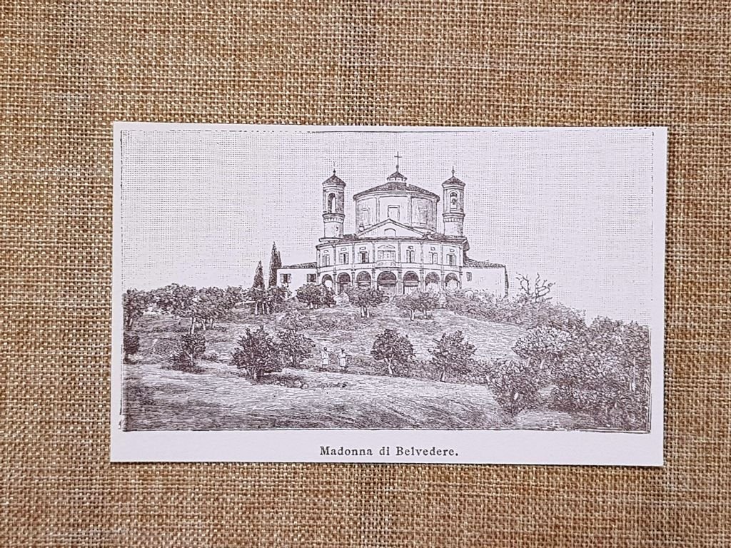 Città di Castello nell'800 Madonna di Belvedere Perugia Umbria | Immagine principale