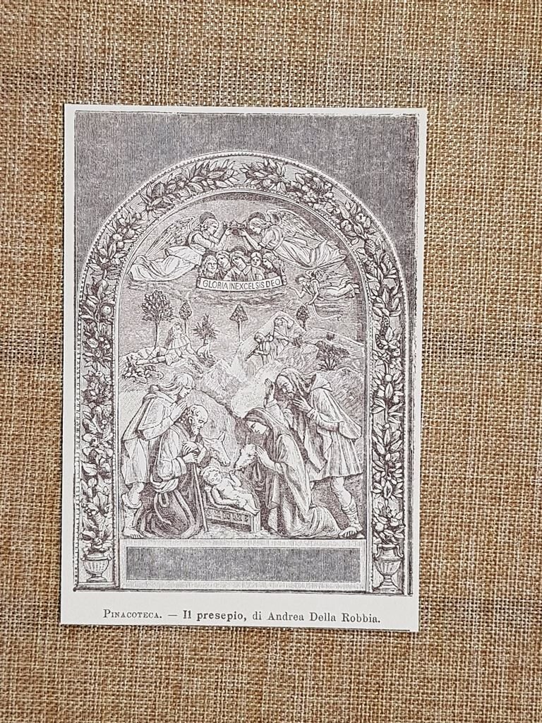 Città di Castello nell'800 Pinacoteca Presepio di A. Della Robbia … | Immagine principale