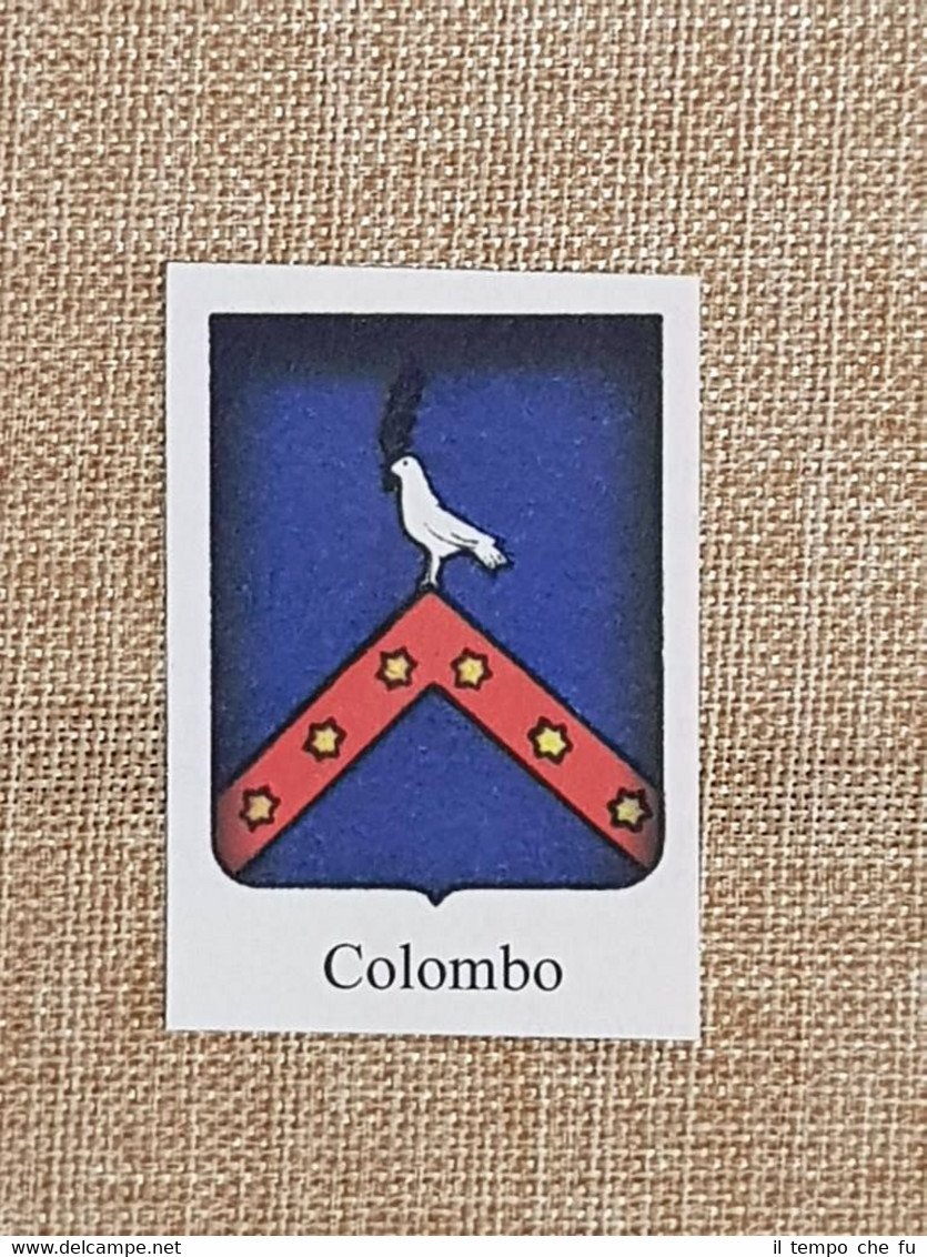 Colombo Famiglia nobile Stemma Annuario della nobiltà e Giornale araldico