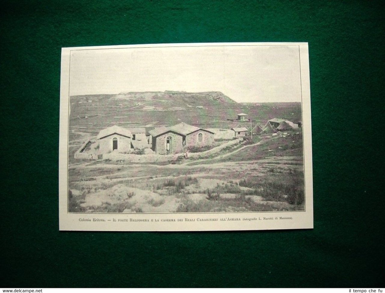 Colonia Eritrea 1895 - Forte Baldissera e Caserma dei Reali …