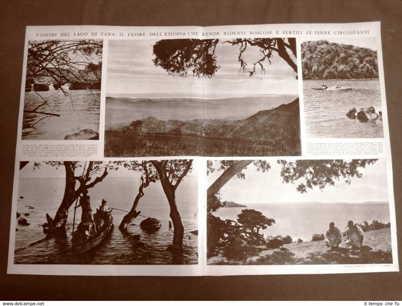 Colonialismo nel 1936 Avanzata in Etiopia e Somalia Lago di … | Immagine principale