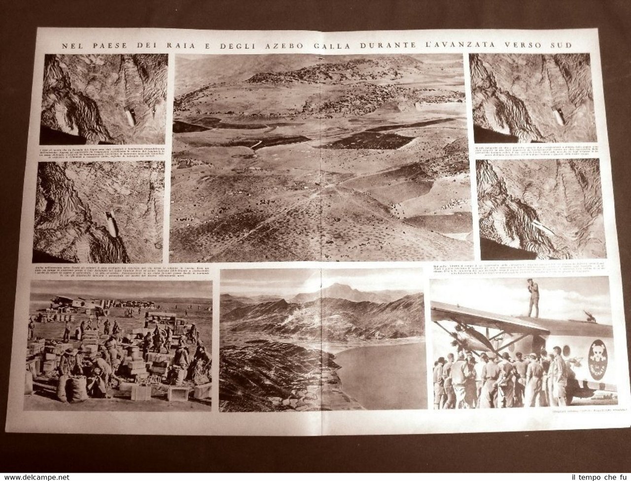 Colonialismo nel 1936 Avanzata Italiana in Etiopia e Somalia Raia … | Immagine principale