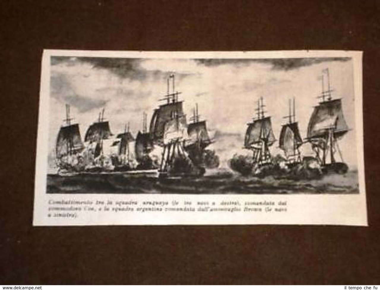 Combattimento tra la Squadra dell'Uruguay di Coe e quella di …