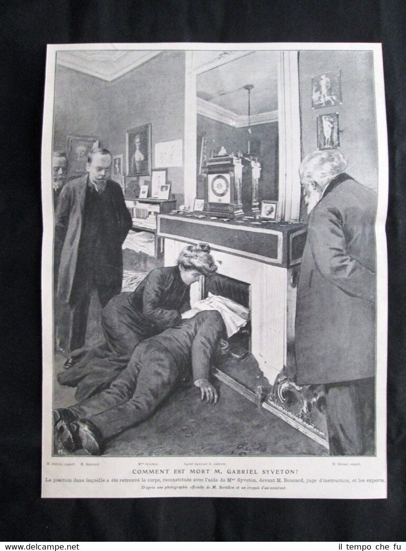Come è morto Gabriel Syveton? Stampa del 1905 | Immagine principale