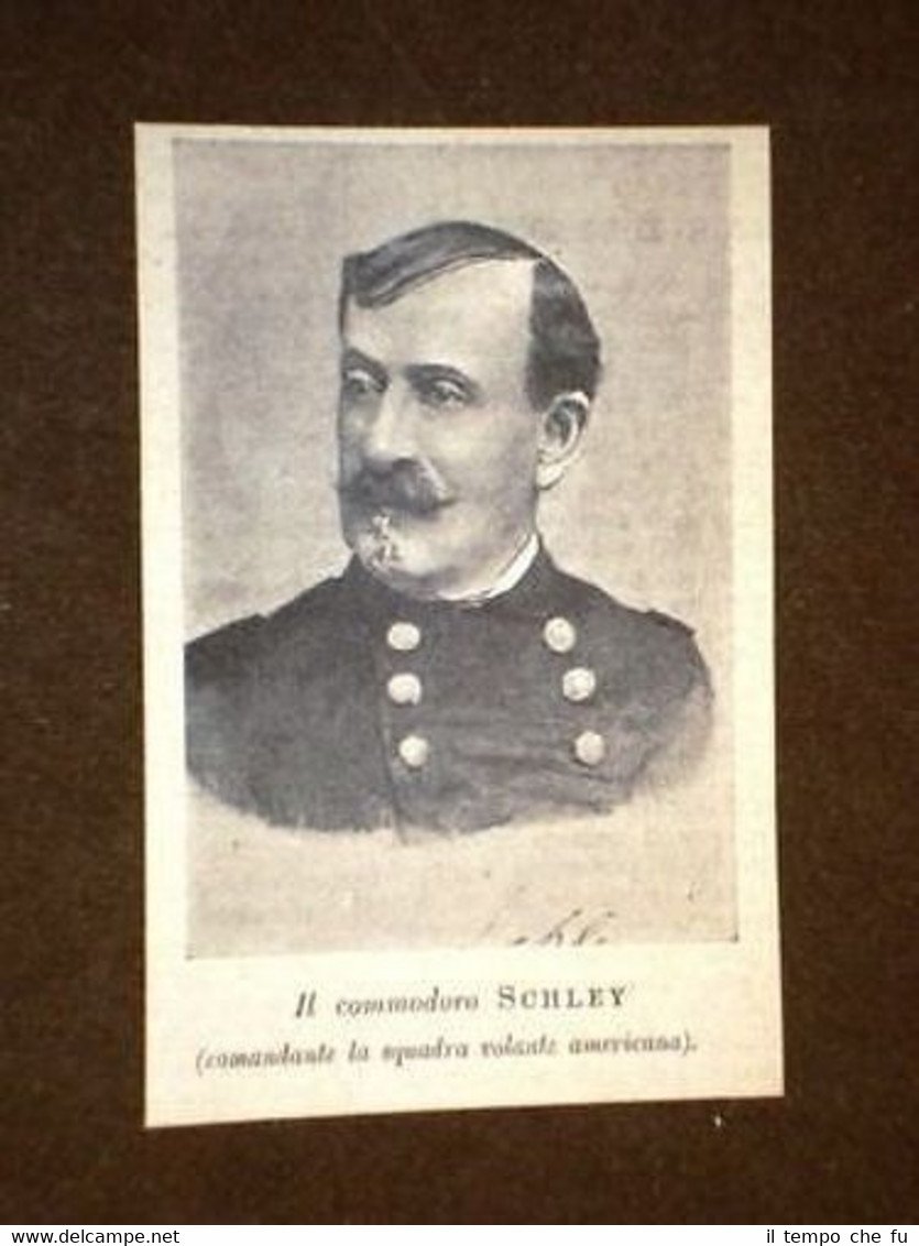 Commodoro Schley Comandante dell'Aviazione dell'America