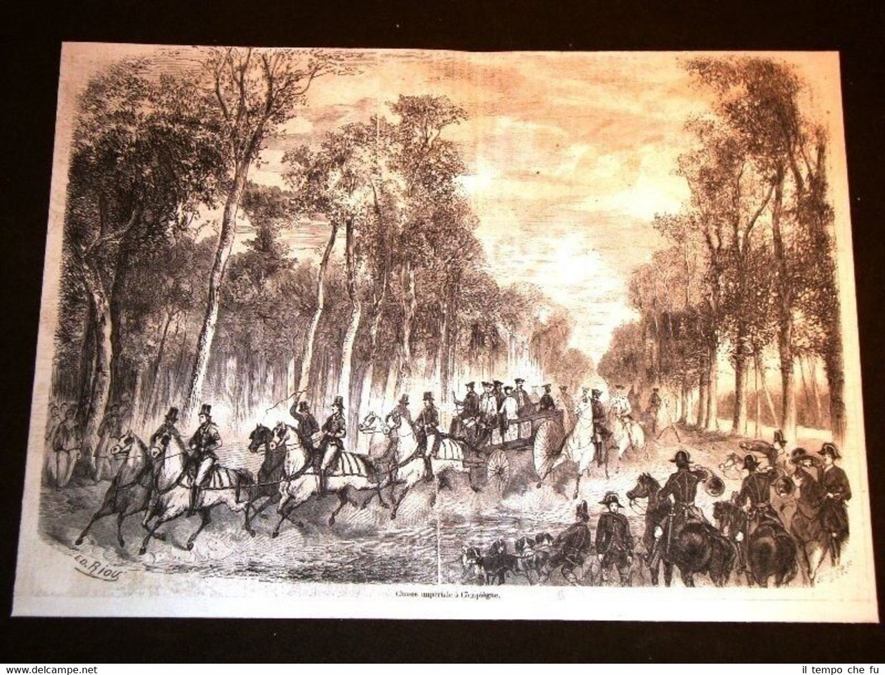 Compiègne nel 1857 La Caccia imperiale