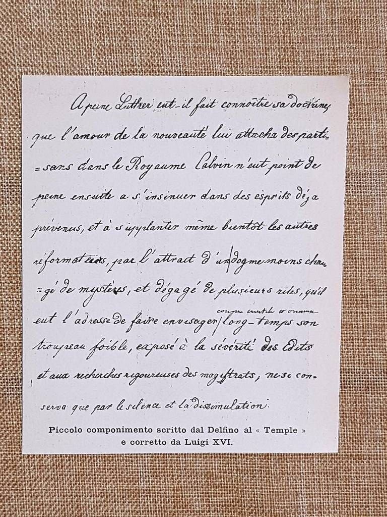 Componimento di Re Luigi VII al Temple e corretto da … | Immagine principale