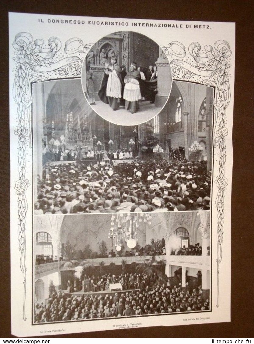Congresso eucaristico internazionale di Metz nel 1907 Vannutelli Francia | Immagine principale