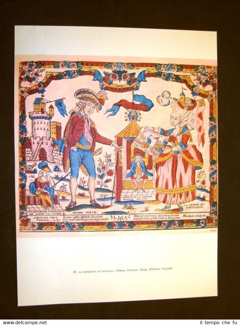 Conquista di Granada + Guardie del Re Perdoux Stampa popolare …