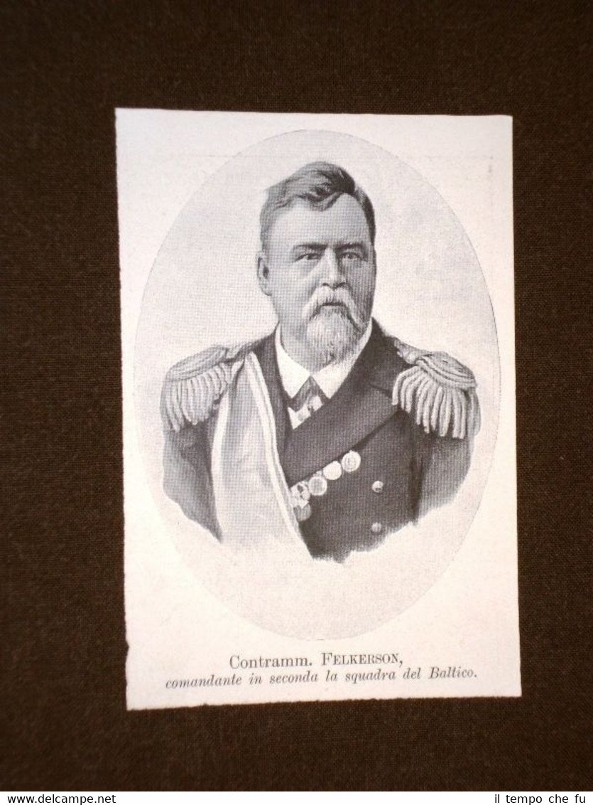 Contrammiraglio della Marina di Russia nel 1904 Felkerson