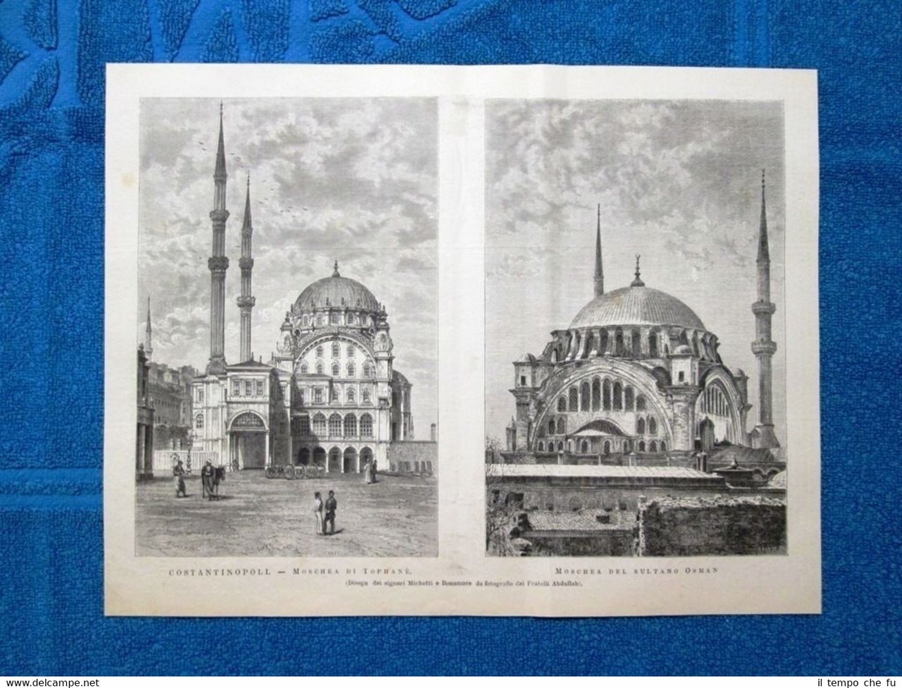 Costantinopoli nel 1877: Moschea di Tophané - Moschea del sultano … | Immagine principale