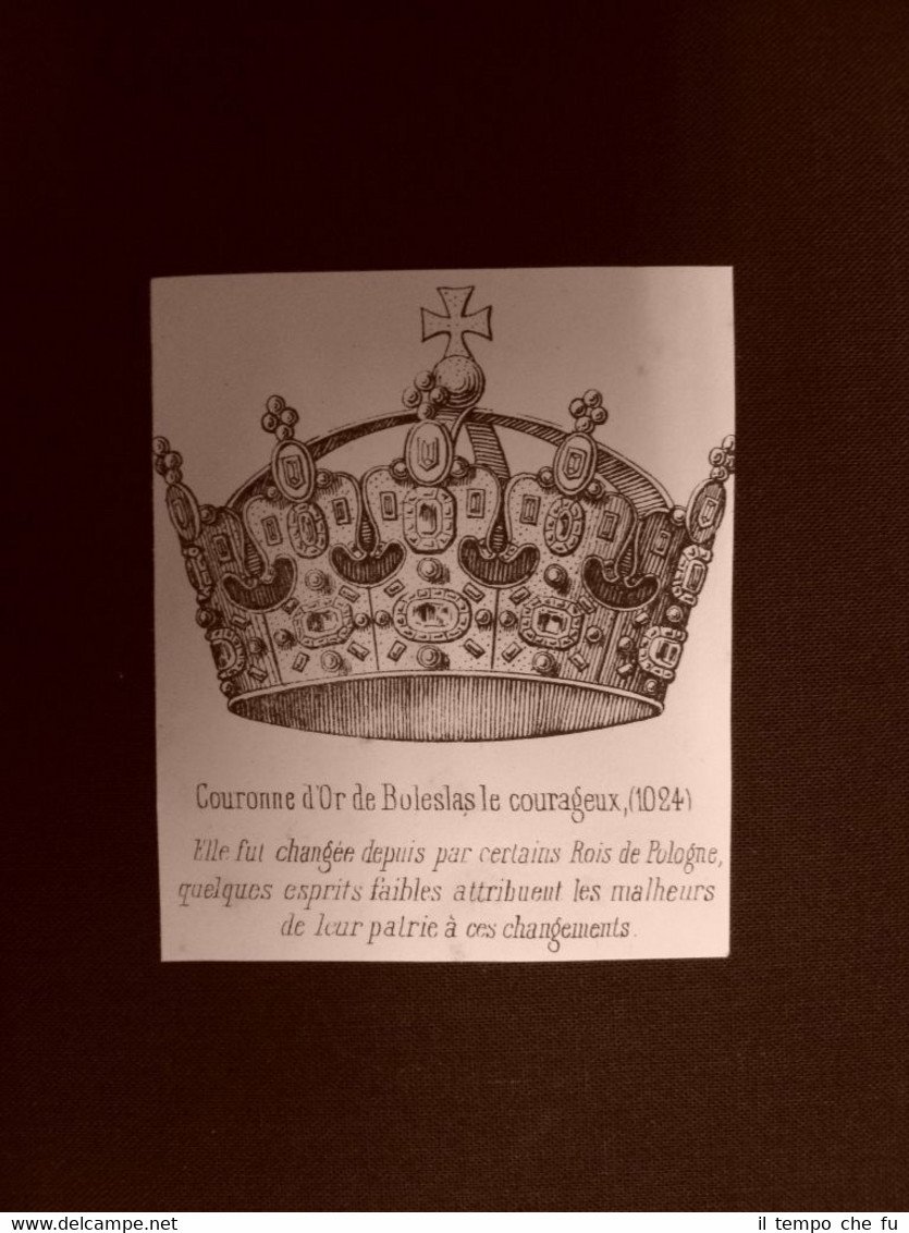 Couronne d'or de Boleslas le courageux année 1024 - Polonia …