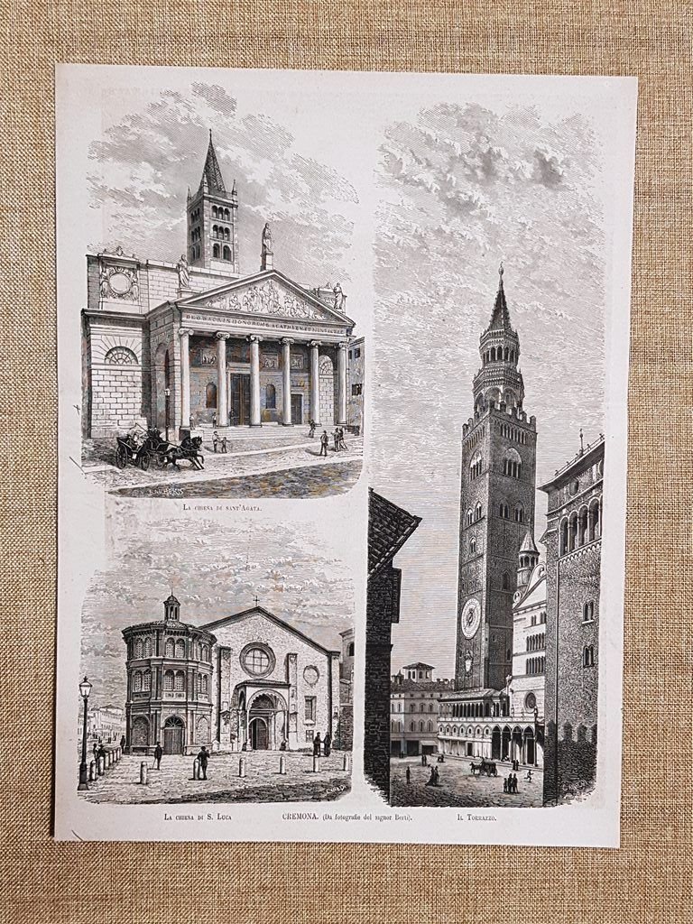 Cremona nel 1881 La Chiesa di San Luca e Il …