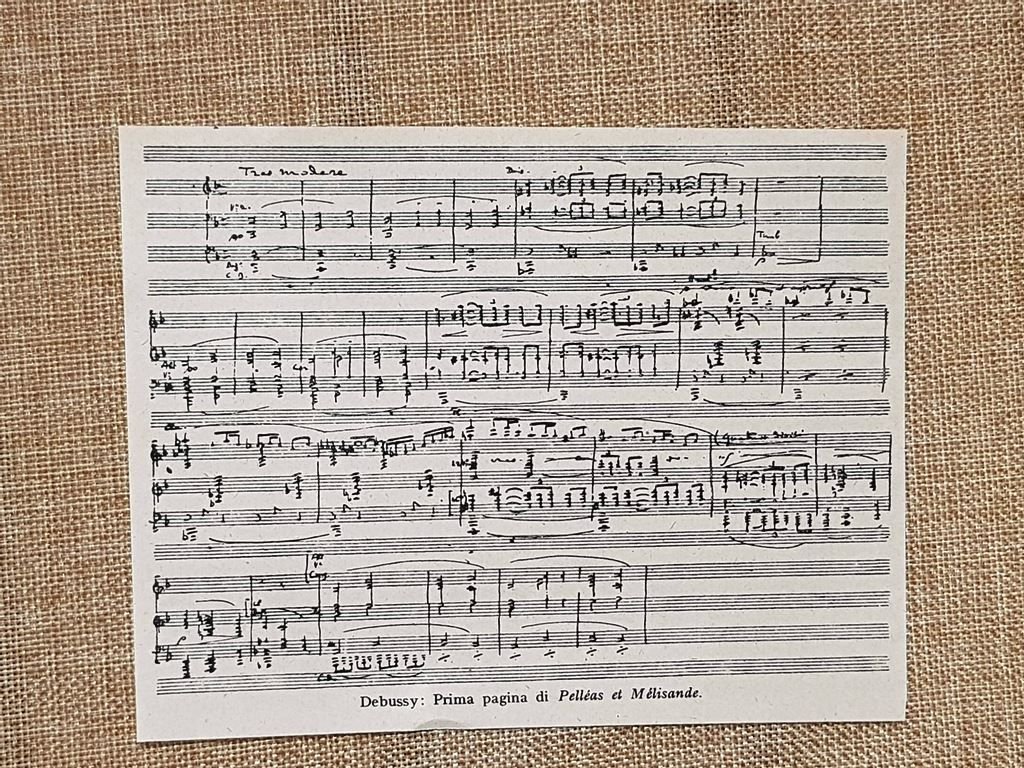 Debussy Pelléas et Mélisande Partitura Prima Pagina 1904 Fromont IMSLP …