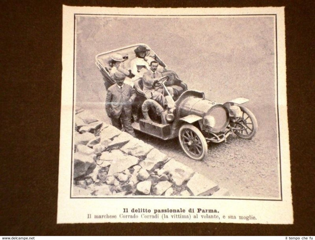 Delitto passionale a Parma nel 1908 Il Marchese Corrado Corradi …