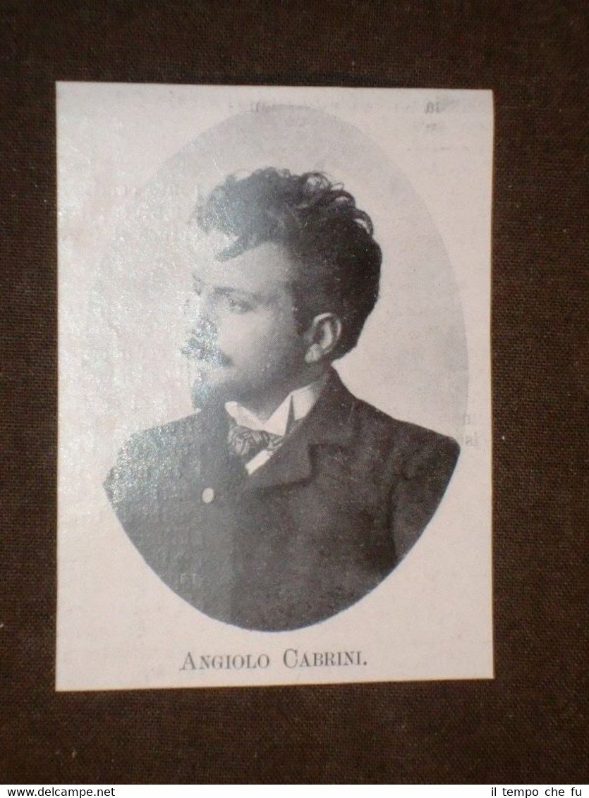 Deputato Angiolo Cabrini | Immagine principale