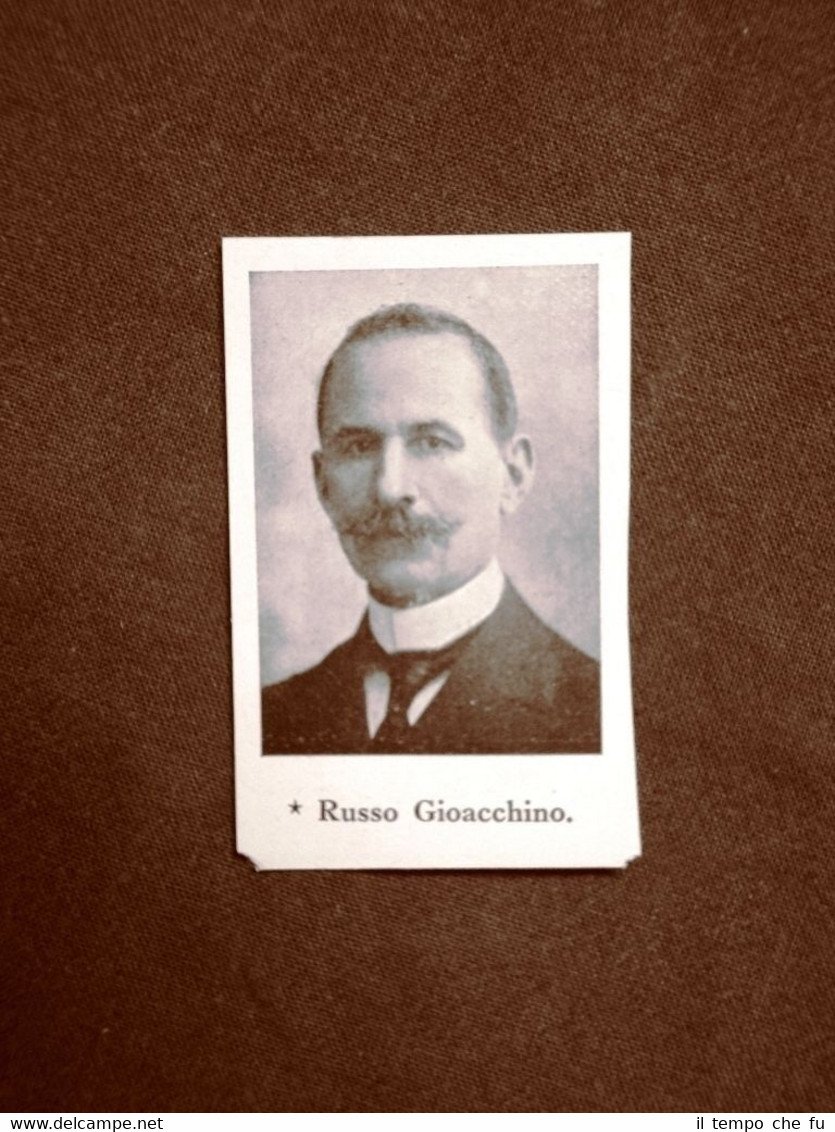 Deputato d'Italia nel 1924 Onorevole Russo Giacchino e Abisso Angelo | Immagine principale