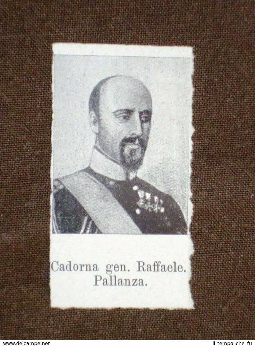 Deputato del 1° Parlamento d'Italia 1861 Generale Raffaele Cadorna di … | Immagine principale