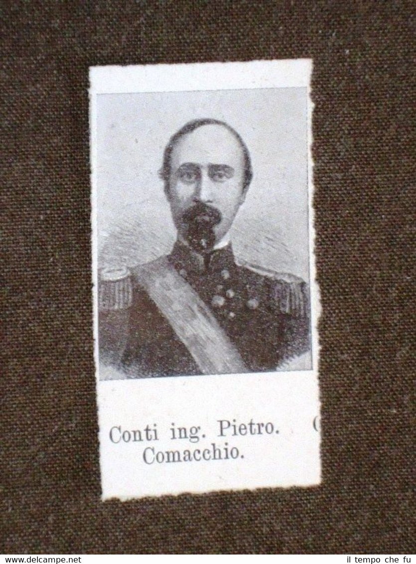 Deputato del 1° Parlamento d'Italia 1861 Ingegnere Pietro Conti di … | Immagine principale