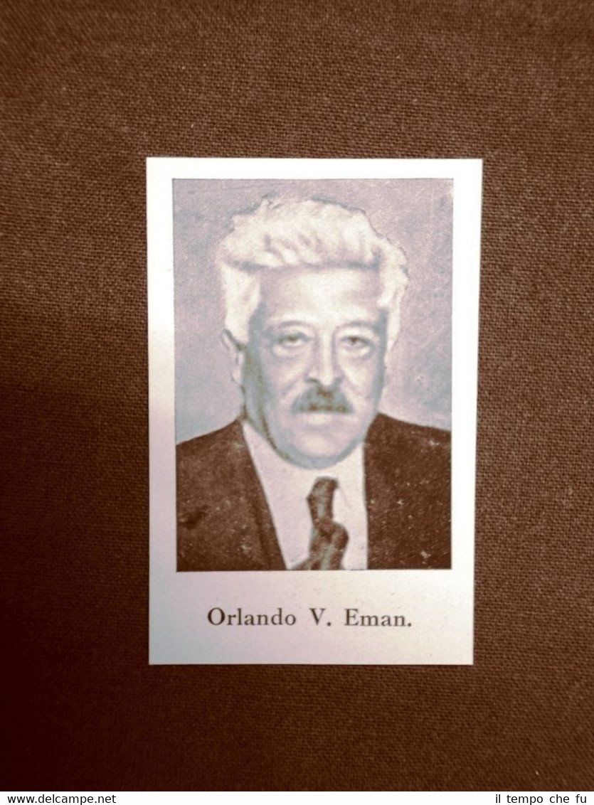 Deputato Italia nel 1924 Onorevole Orlando Vittorio Emanuele e Severini …