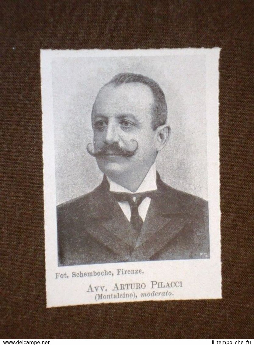 Deputato nel 1904 Avvocato Arturo Pilacci di Montalcino