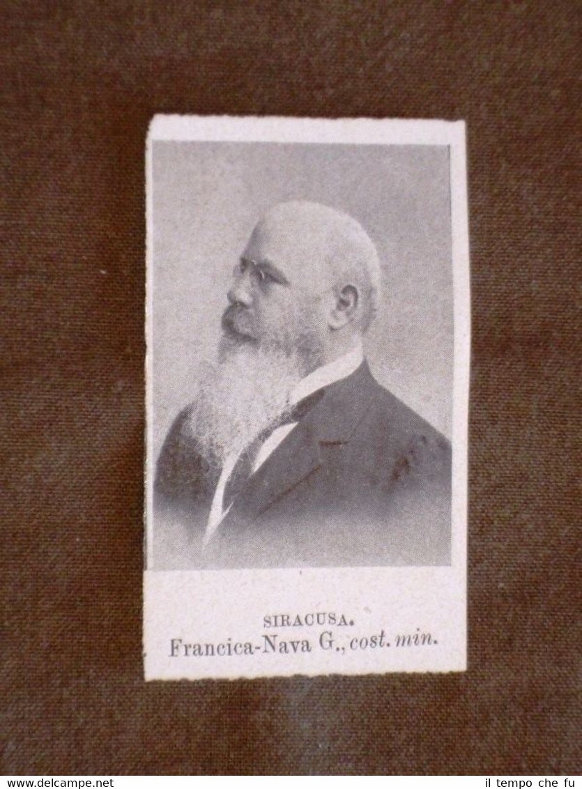 Deputato nel 1909 Francica Nava G. di Siracusa e Cameroni … | Immagine principale