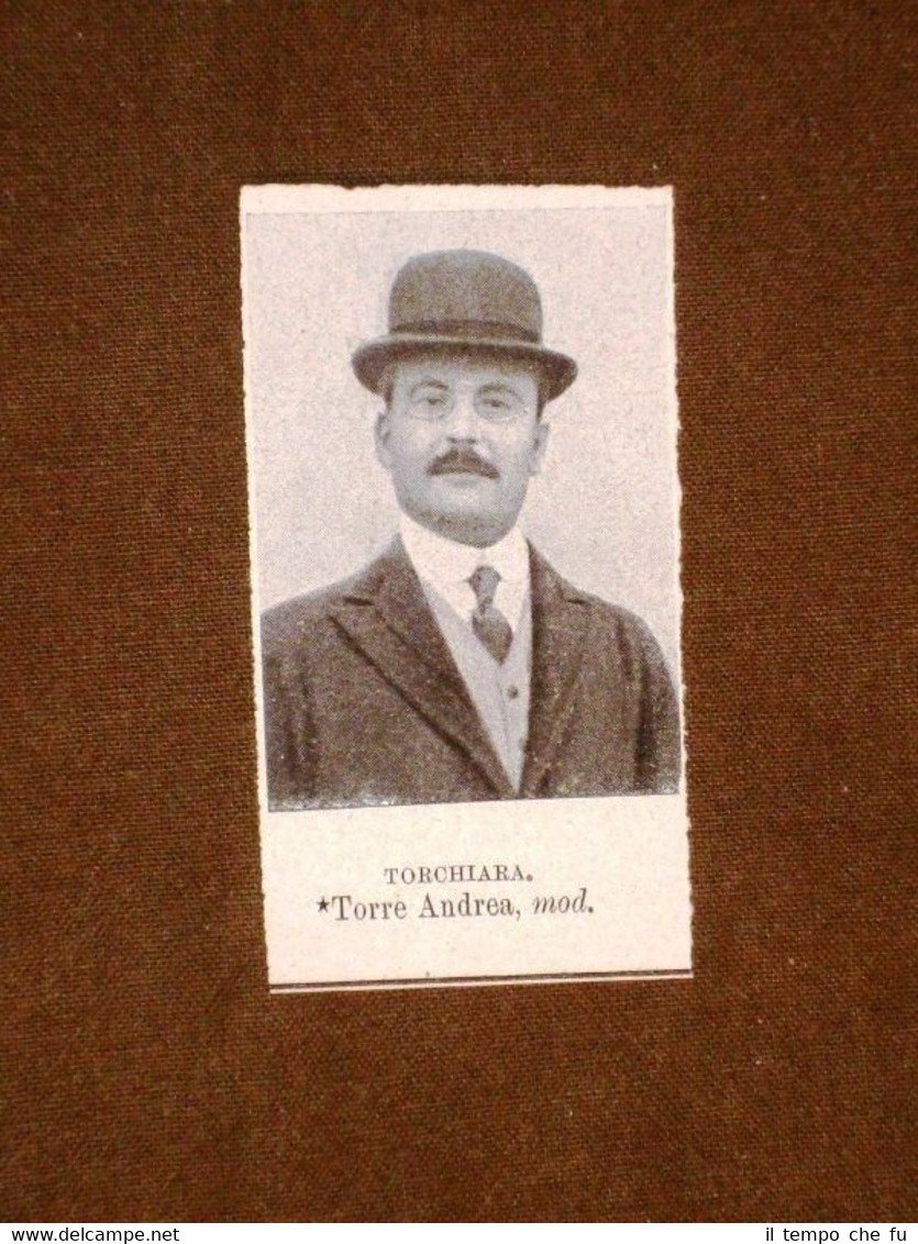 Deputato nel 1909 Torre Andrea di Torchiara e Ferraris Carlo … | Immagine principale