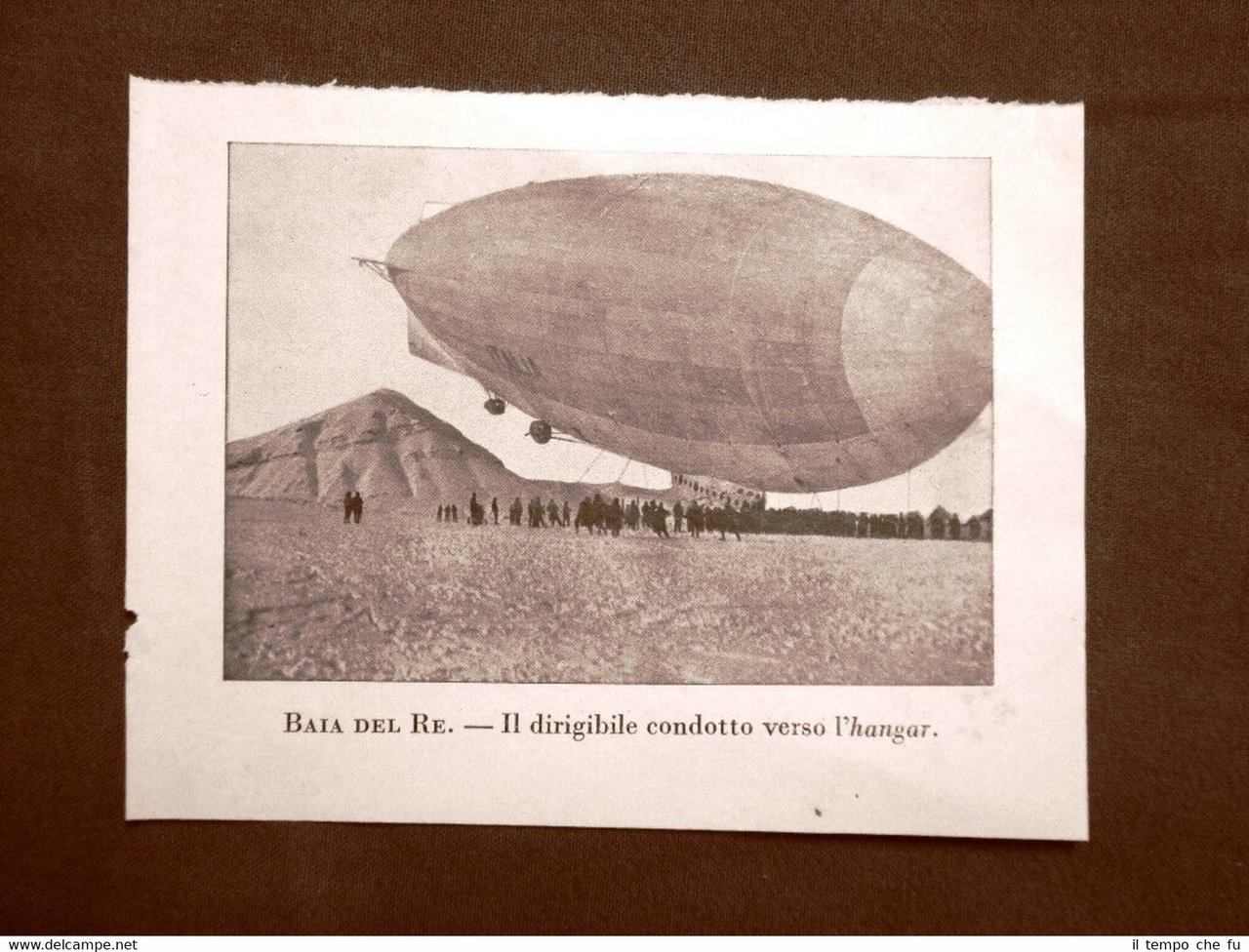 Dirigibile hangar Ghiaccio si fende Naufragio spedizione Nobile Polo Nord …