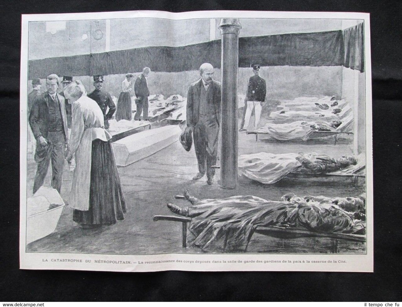 Disastro della stazione di Couronnes 10 agosto 1903 Stampa del …