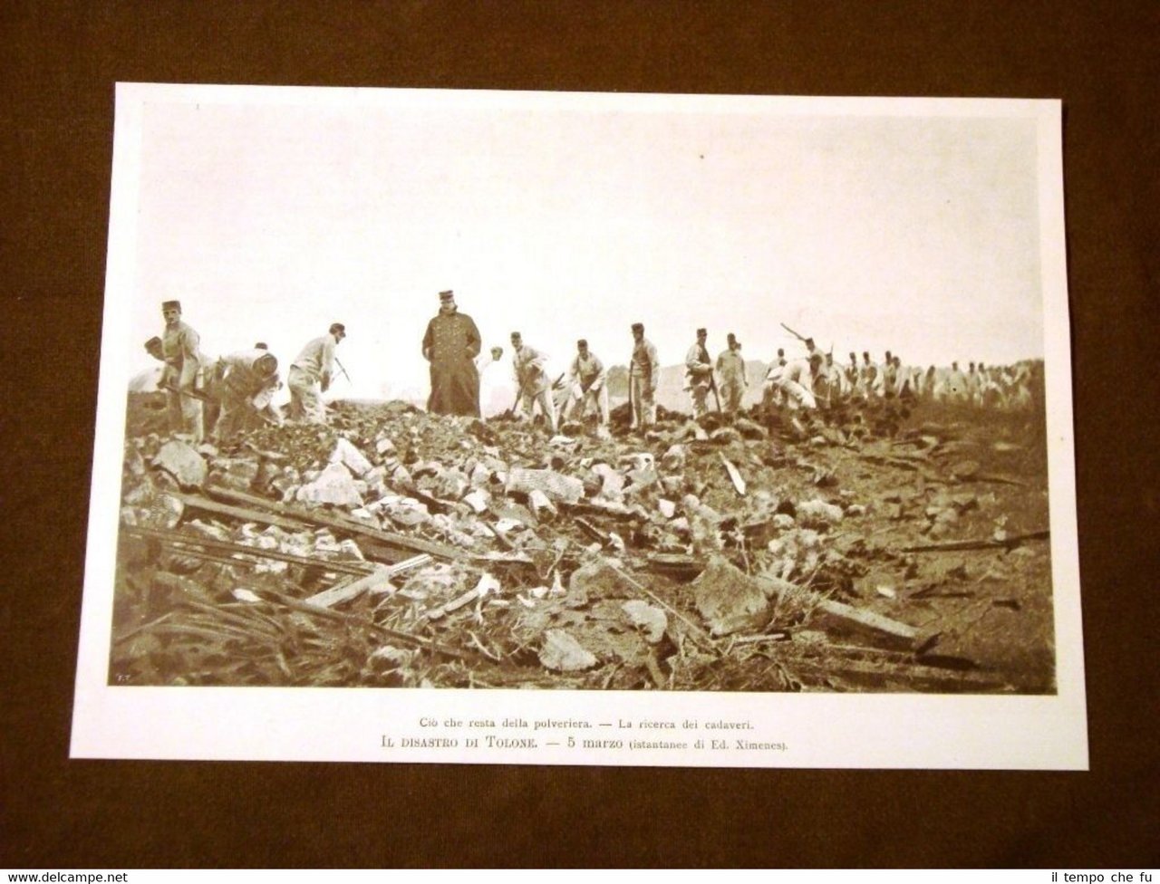 Disastro Scoppio della polveriera di Tolone 5 marzo 1899 Ricerca …