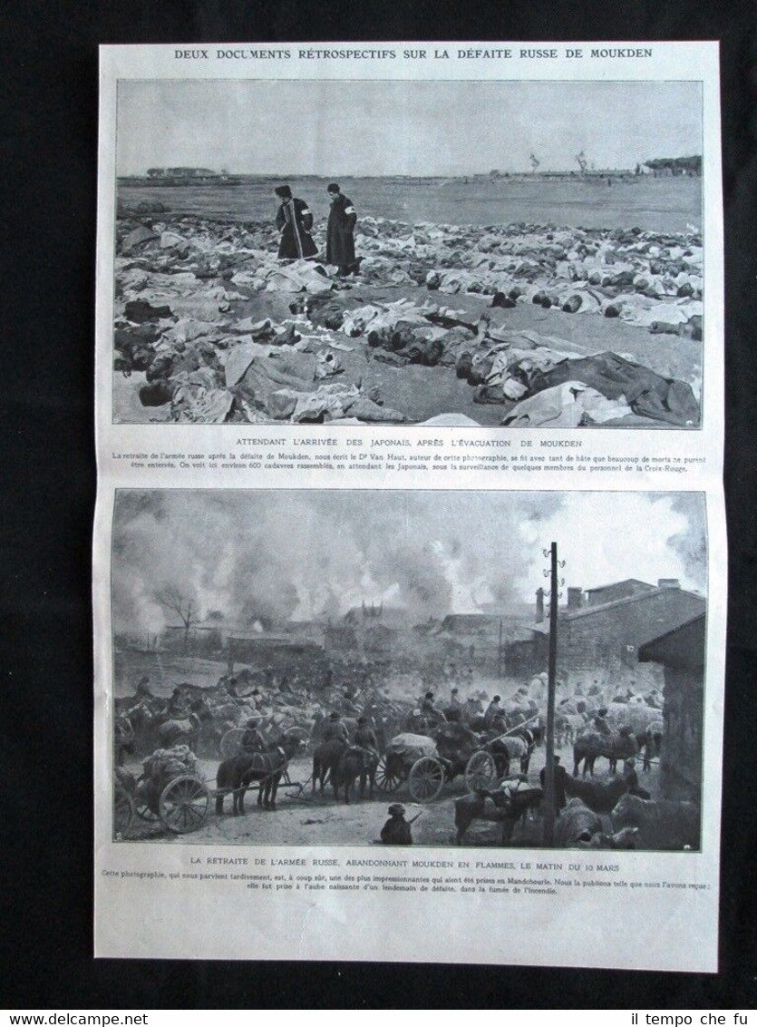 Disfatta dei Russi a Moukden + Zar Nicola II Romanov …