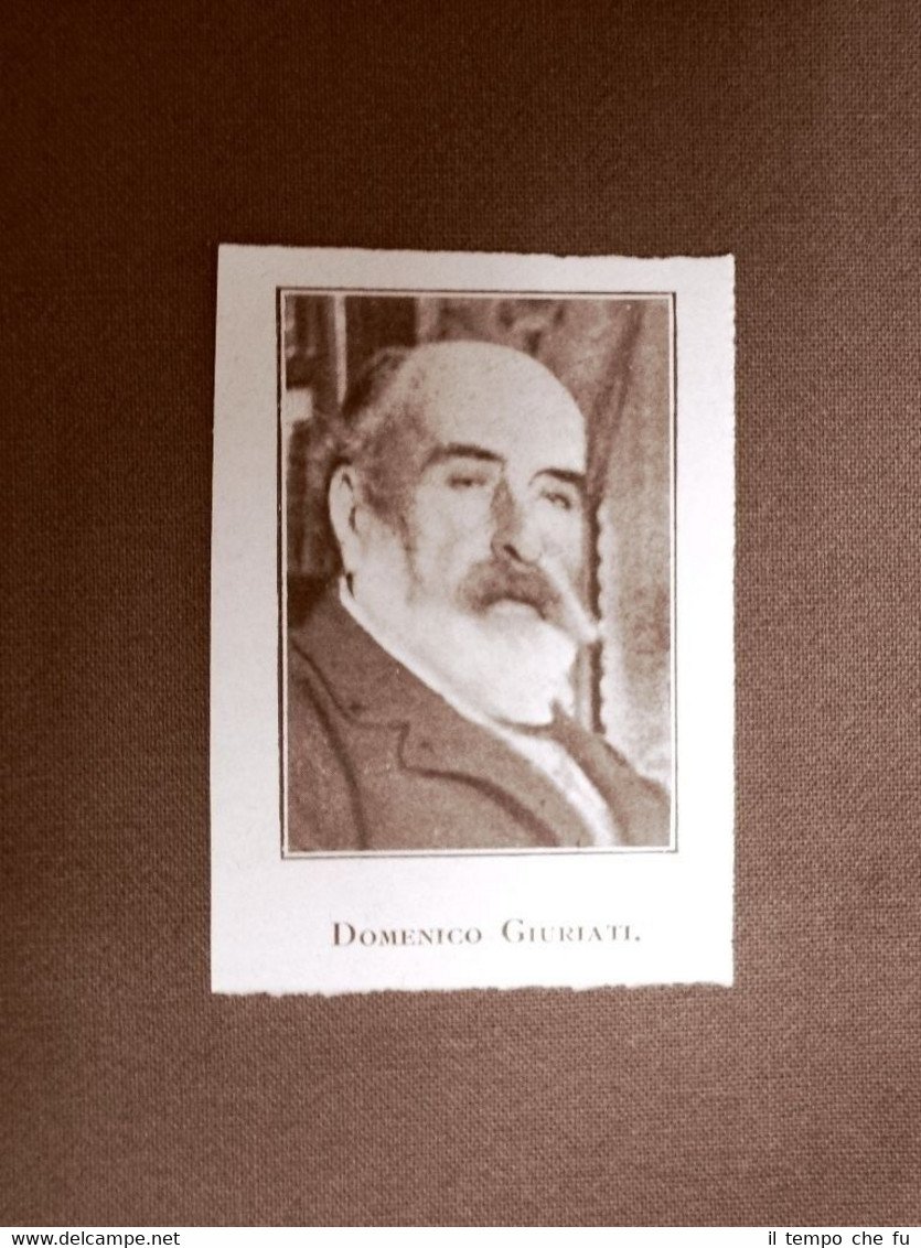 Domenico Giuriati Venezia, 1829 – 1904 Patriota