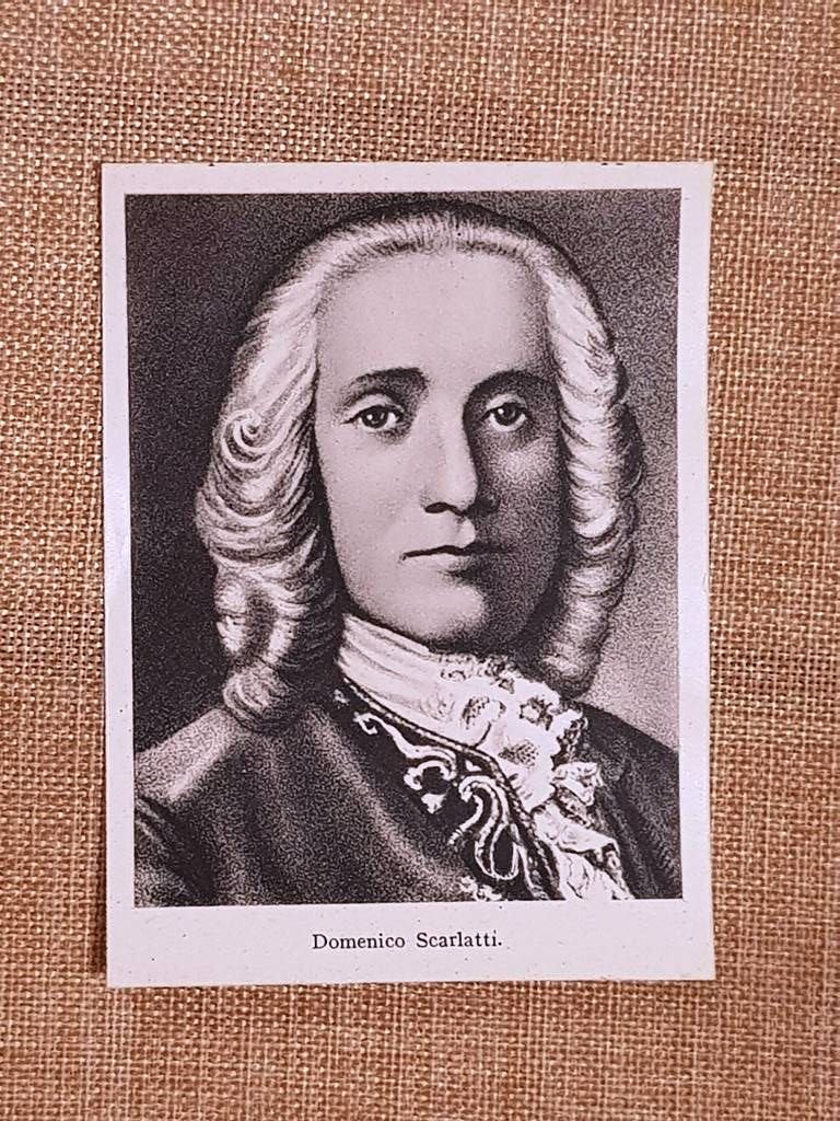 Domenico Scarlatti 1685 - 1757 Italia Spagna Clavicembalo Barocco Sonate