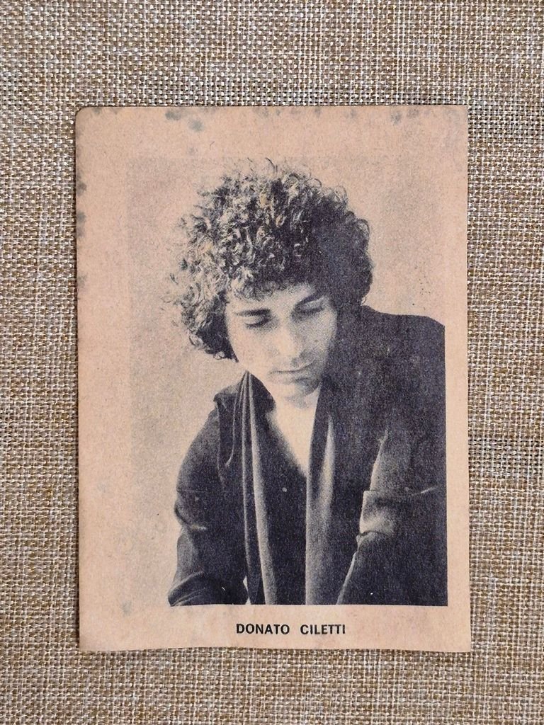 Donato Ciletti 1953 Napoli – 2011 Roma Cantautore Sanremo 1978 … | Immagine principale
