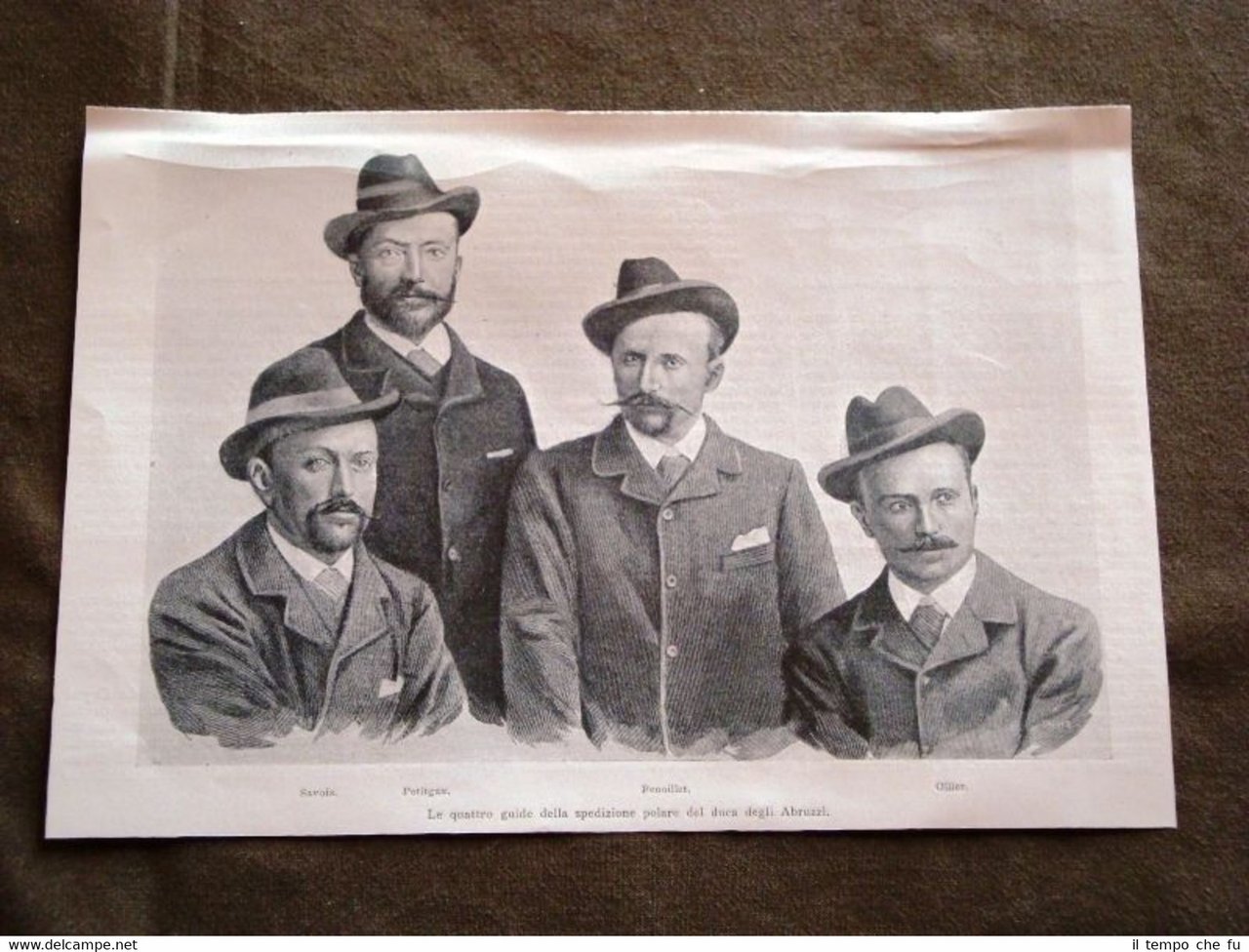 Duca Degli Abruzzi al Polo nel 1900 Guide Savois Petigax … | Immagine principale