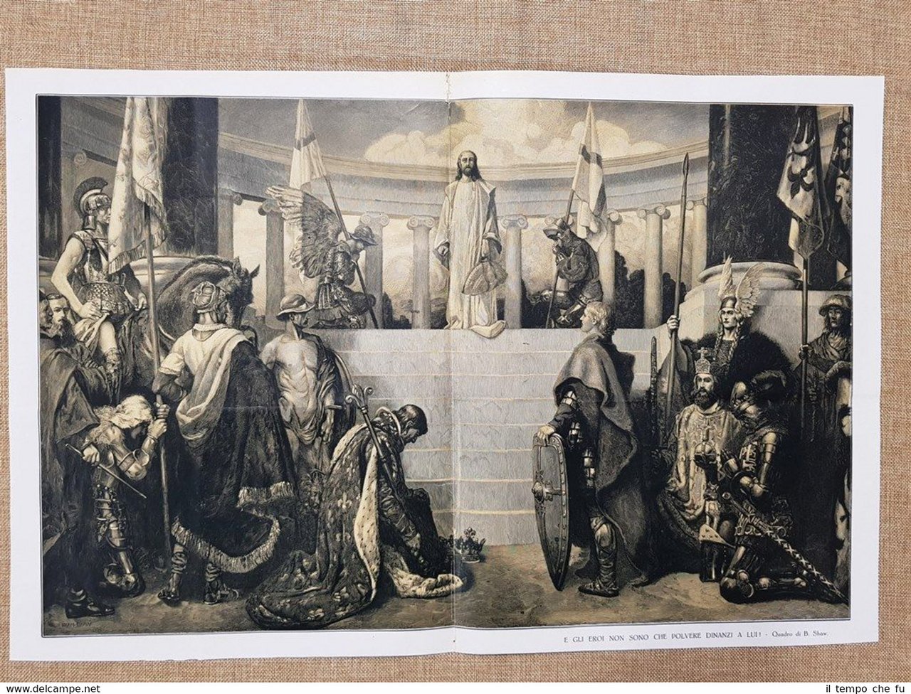 E gli eroi non sono che polvere dinanzi a Lui! …