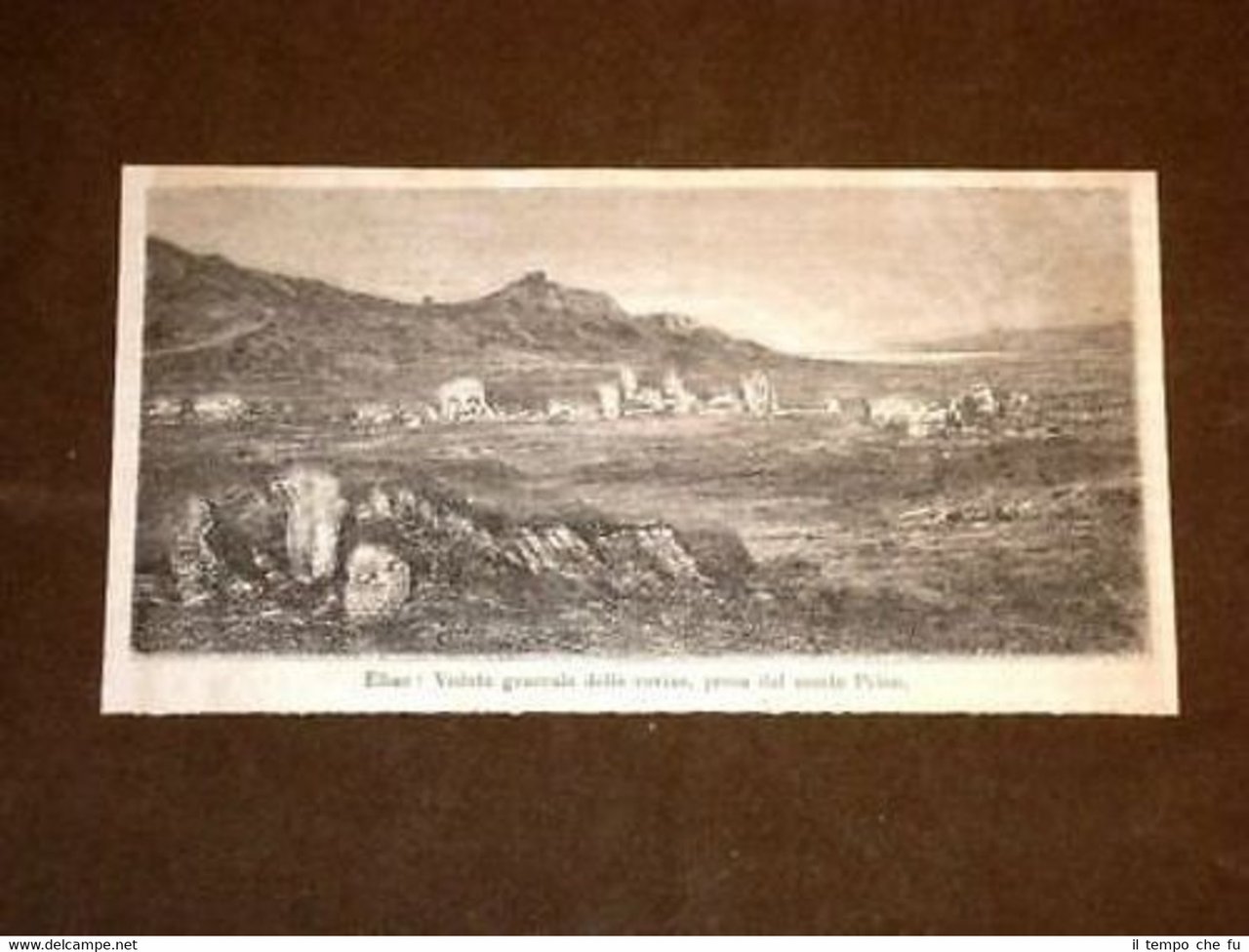 Efeso o Ephesus Veduta delle rovine dal monte Prion Anatolia …